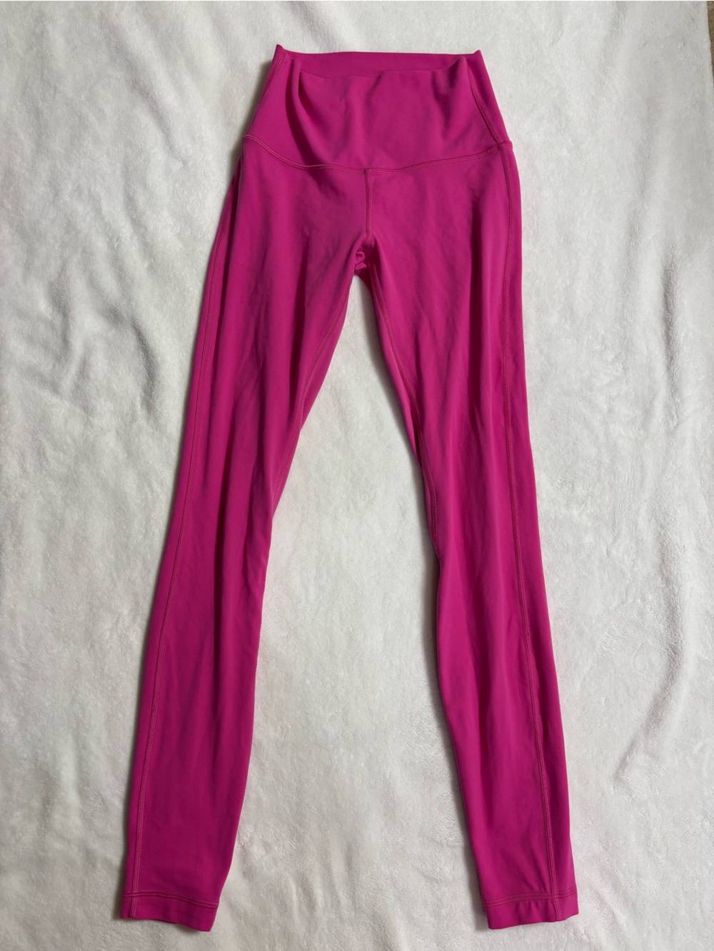 lululemon athletica Bright Pink High-Waist Leggings